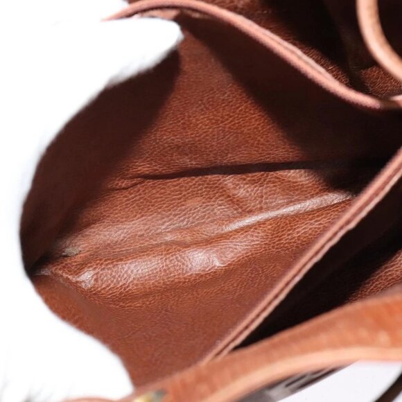 FENDI Shoulder Bag Leather Brown Gold Auth am8357 - Picture 11 of 16